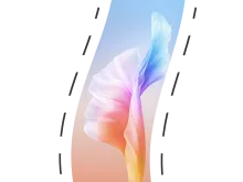 Holographic invisible led screen